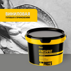 Шпаклевка готовая полимерная супербелая Finishpat Строефф PR023 18 кг